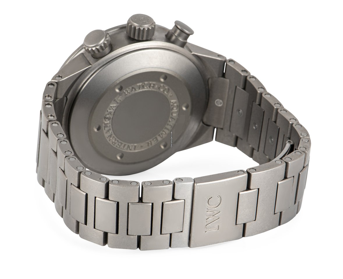 IWC Aquatimer Chronograph Mens watch Unisex Automatic Titanium IW371903 Replica 7