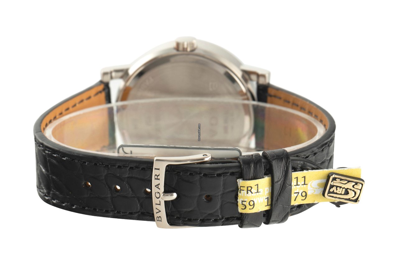Bulgari Bulgari Mens watch Unisex Automatic White gold BBW 38 GLMP Replica 7