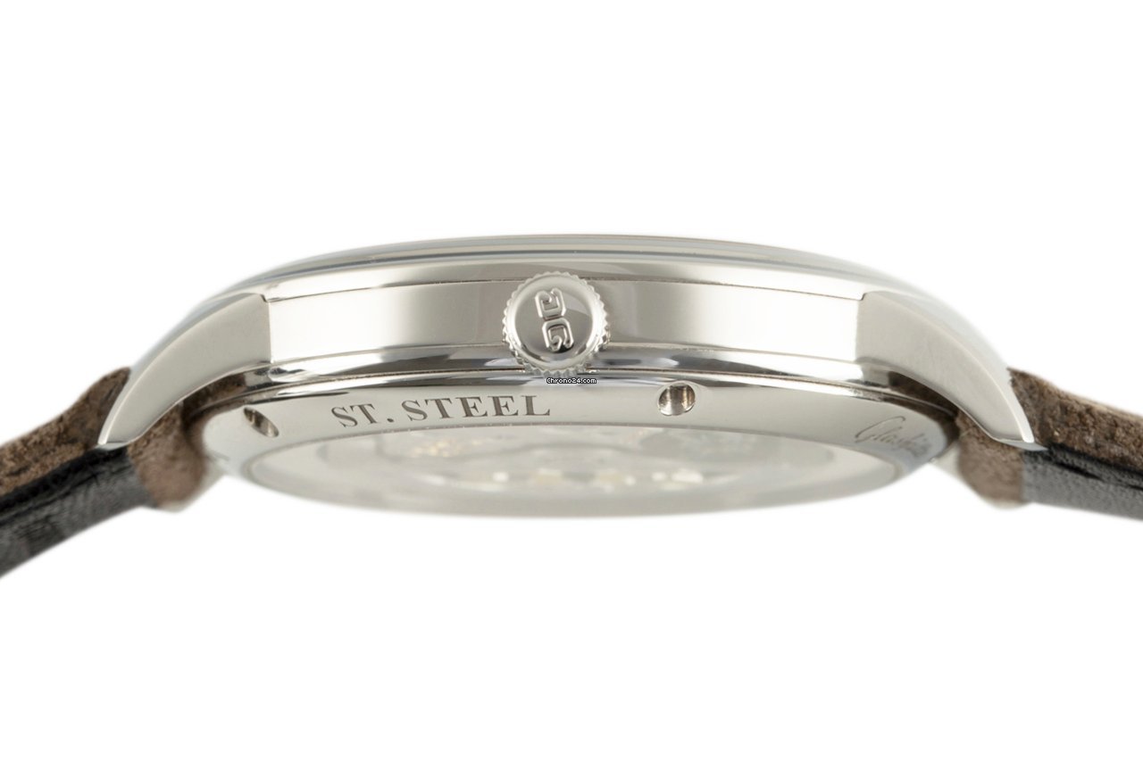 IMG_9081 Glashutte Original Senator Automatic Mens watch Unisex Automatic Steel 1-39-59-01-02-04 Replica 7