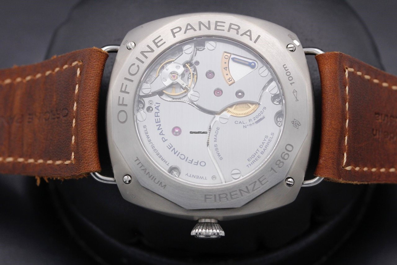 IMG_9081 Panerai Radiomir 8 Days Titanium PAM 735 Replica 7