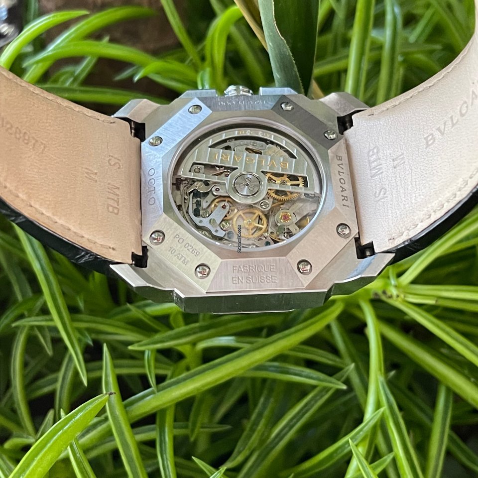 Bulgari Octo Automatic Steel BGO 41 S CH Replica 7