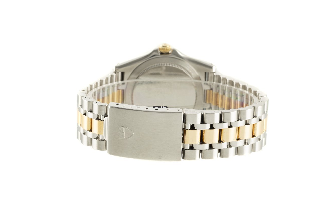 IMG_9081 Tudor Monarch Mens watch Unisex Quartz Gold Steel 15633 Replica 7