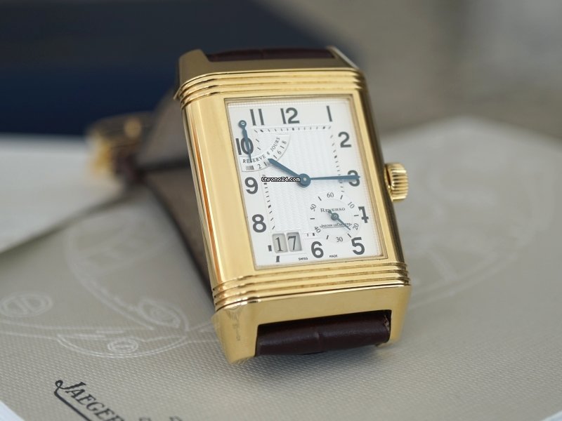 IMG_9081 Jaeger-LeCoultre Reverso Grande Date Yellow gold 240.1.15 Replica 7