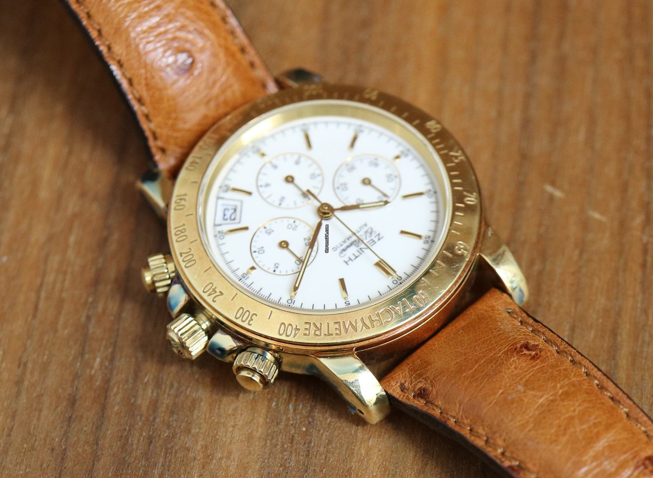 IMG_9081 Zenith El Primero Mens watch Unisex Automatic Yellow gold 30-0360-400 Replica 7