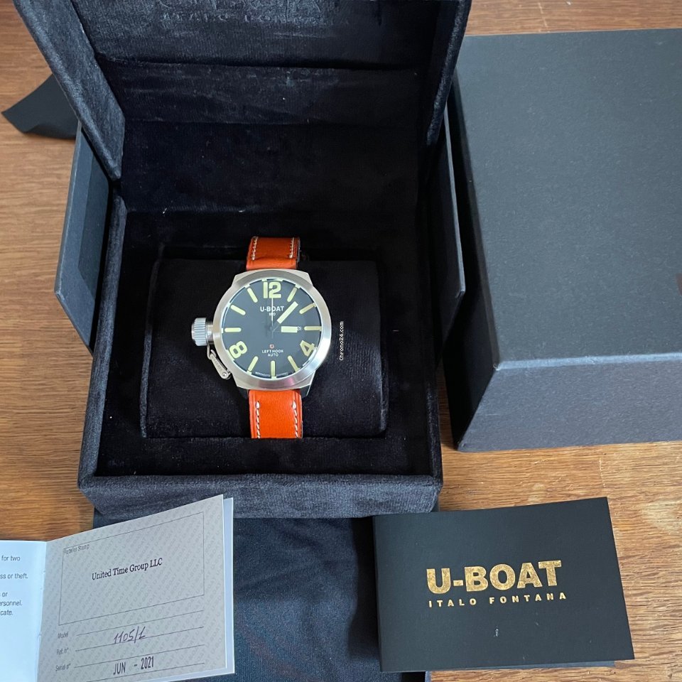 IMG_9081 U-Boat Classico Mens watch Unisex Automatic Steel UB-1105-1 Replica 7