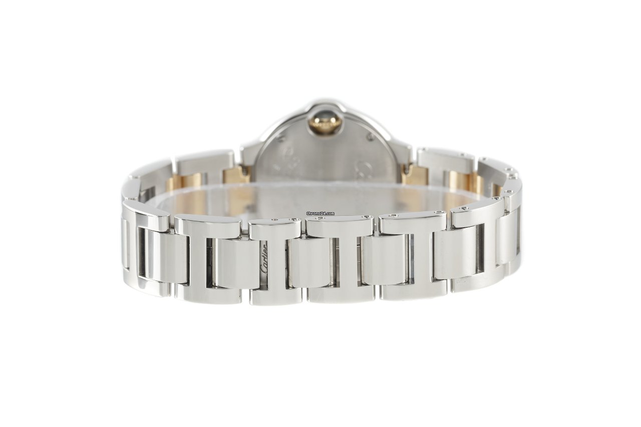 Cartier Ballon Bleu 28mm Womens watch Quartz Steel W2BB0010 Replica 7