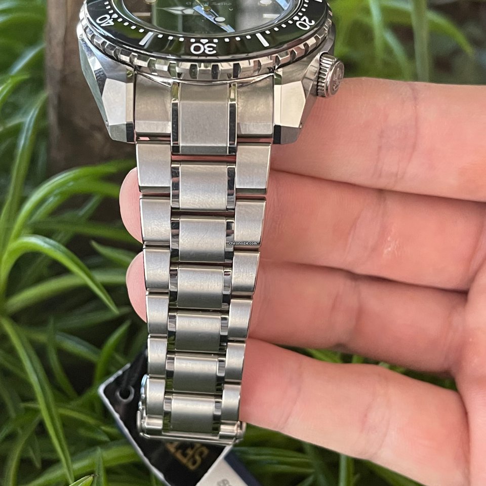 IMG_9081 Seiko Grand Seiko Mens watch Unisex Automatic Titanium SBGH255 Replica 7