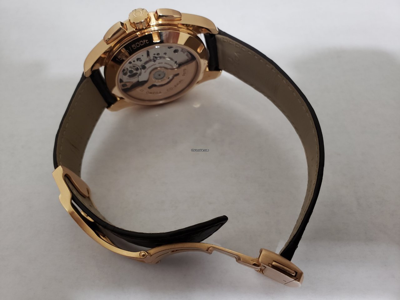 Omega Seamaster Aqua Terra Mens watch Unisex Automatic Rose gold 231.53.43.52.02.001 Replica 7