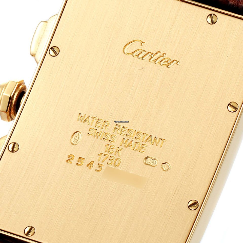 IMG_9081 Cartier Tank Americaine Mens watch Unisex Quartz W2601156 Replica 7
