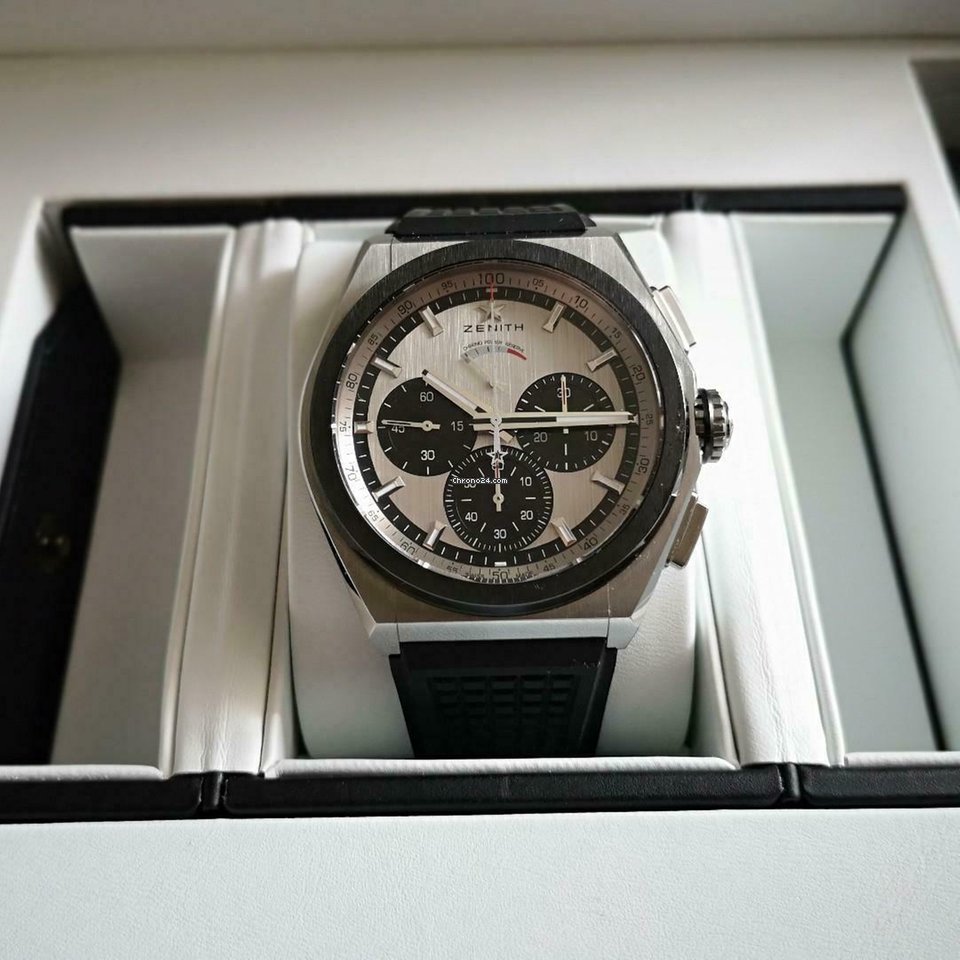 Zenith Defy El Primero Mens watch Unisex Automatic Titanium 95.9005.9004 01.R782 Replica 7