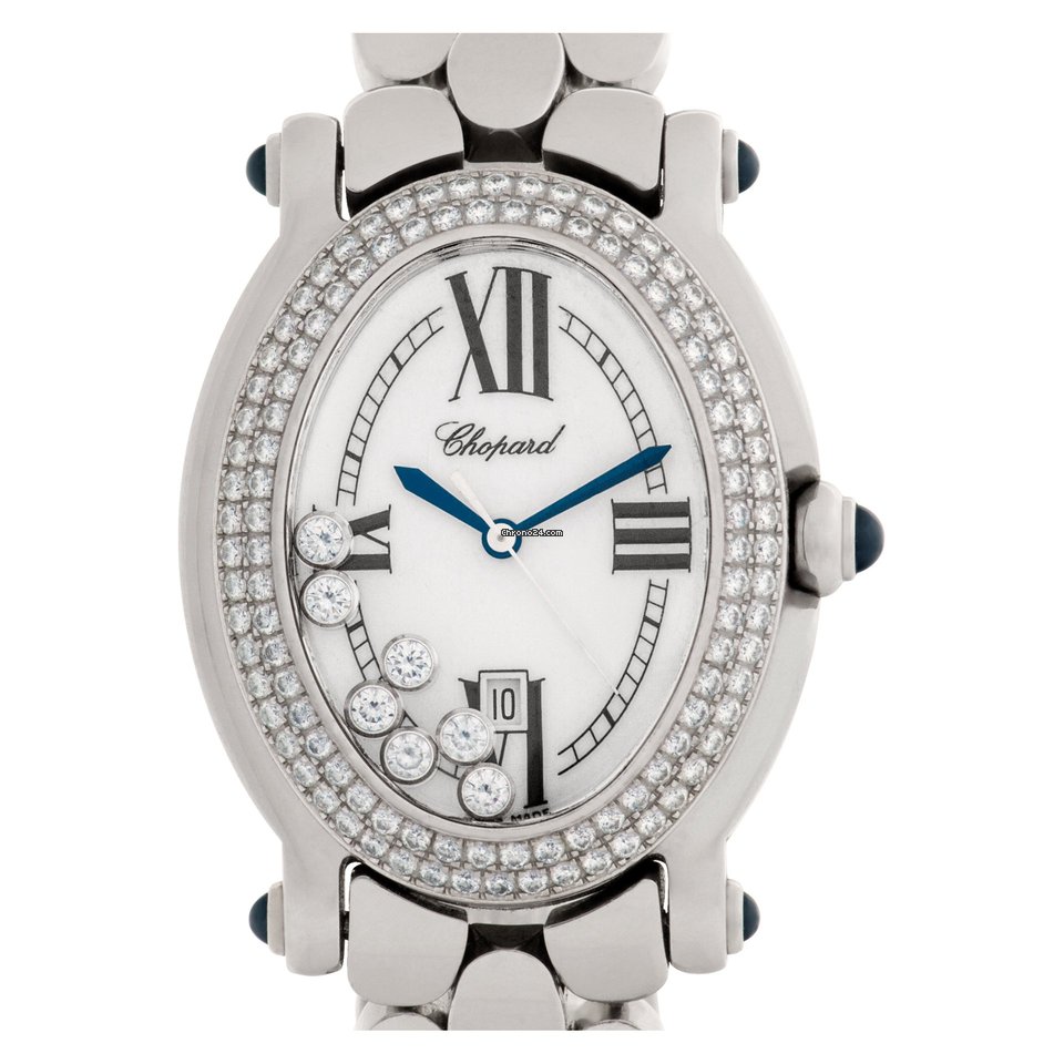 Chopard Happy Sport Womens watch Quartz Steel 27 8953-23 Replica 7