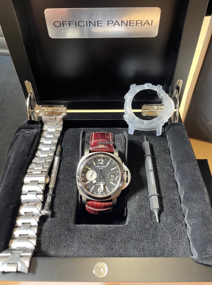 Panerai Luminor GMT Automatic Mens watch Unisex Automatic Titanium PAM161 Replica 7