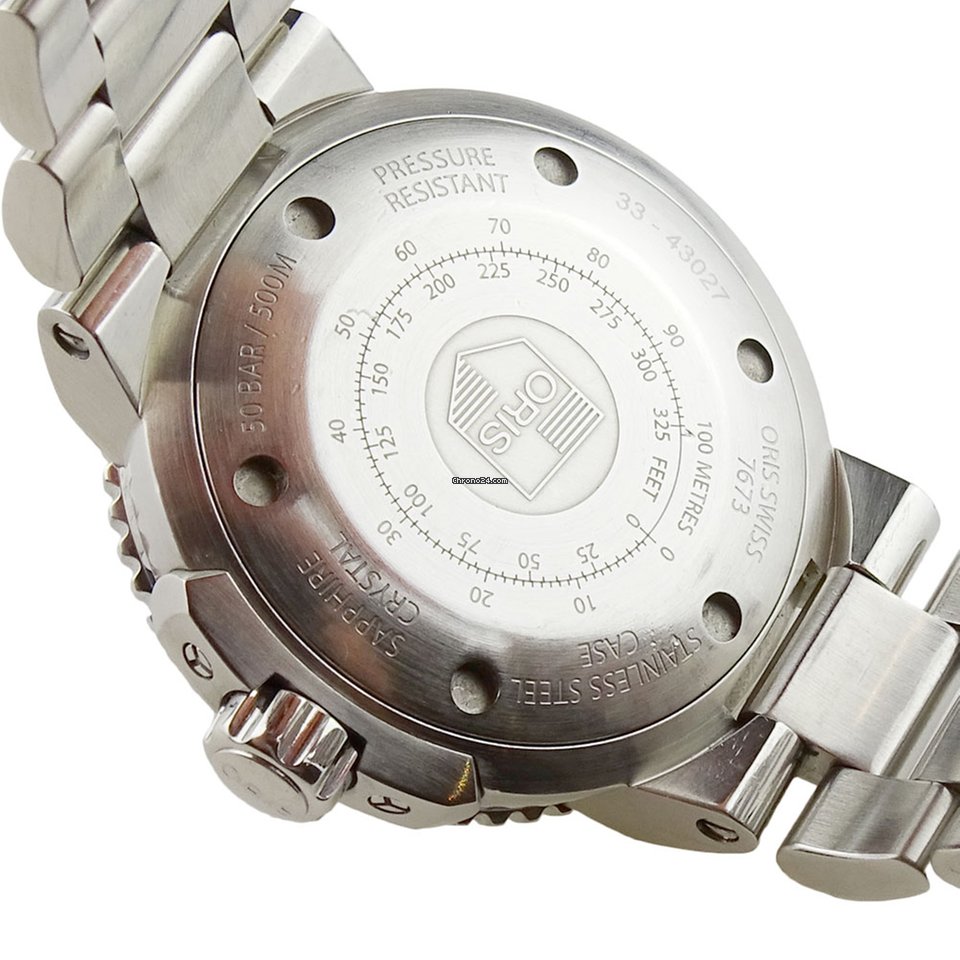Oris Aquis Small Second Mens watch Unisex Automatic Steel 01 743 7673 4159-07 8 26 01PEB Replica 7