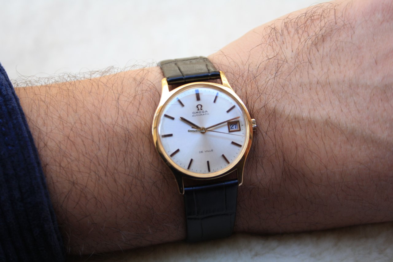 IMG_9081 Omega De Ville Mens watch Unisex Automatic Gold Steel 162046 Replica 7