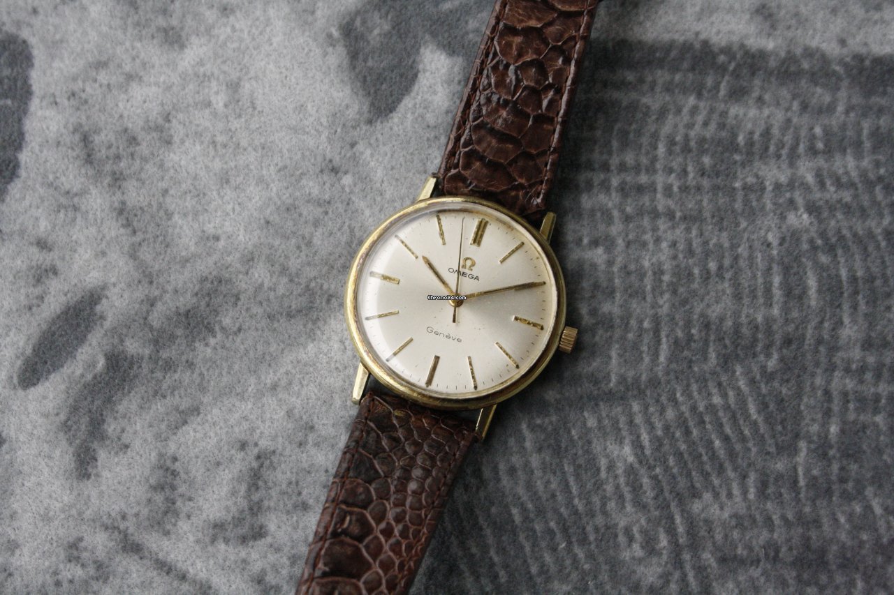 Omega Geneve Mens watch Unisex Manual winding Steel 131.019SP Replica 7