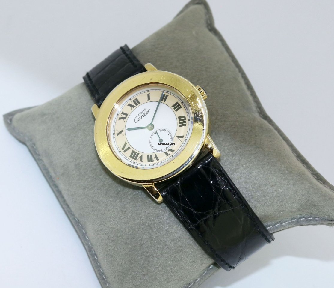 IMG_9081 Cartier Womens watch Quartz Silver 1810 Replica 7