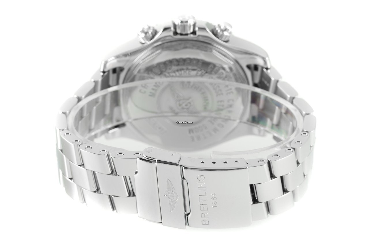 IMG_9081 Breitling Superocean Chronograph II Mens watch Unisex Automatic Gold Steel C13341 Replica 7