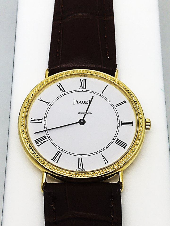 Piaget Mens watch Unisex Quartz Yellow gold PIAGET 84231 Replica 7