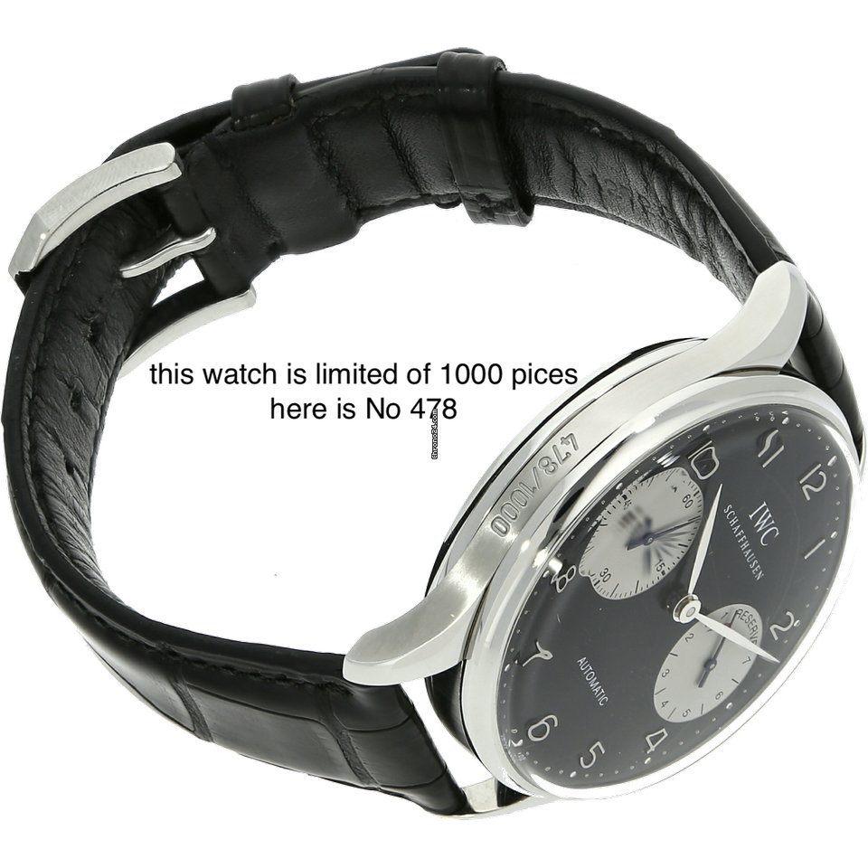IWC Portuguese Mens watch Unisex Automatic Steel IW5000 Replica 7