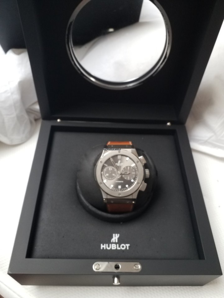 Hublot Classic Fusion Racing Grey Mens watch Unisex Automatic Titanium 521.NX.7070.LR Replica 7