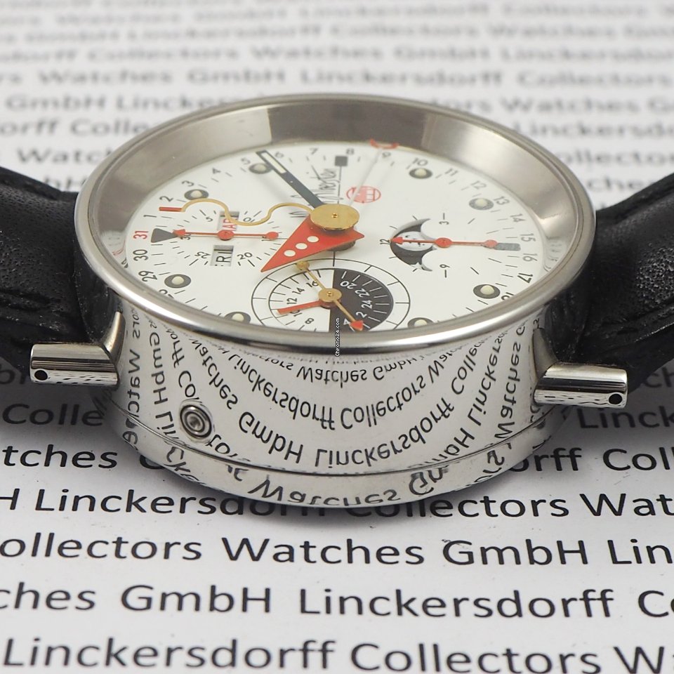 IMG_9081 Alain Silberstein Mens watch Unisex Automatic Steel Krono 2 Replica 7