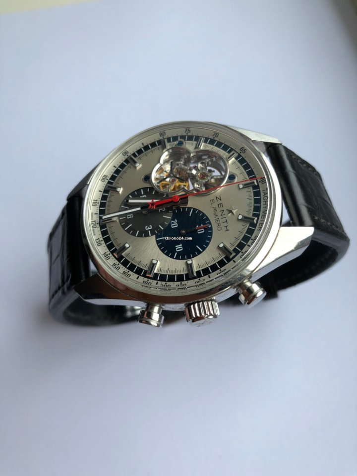 IMG_9081 Zenith El Primero Chronomaster Mens watch Unisex Automatic Steel 03.2040.4061 69.C496 Replica 7