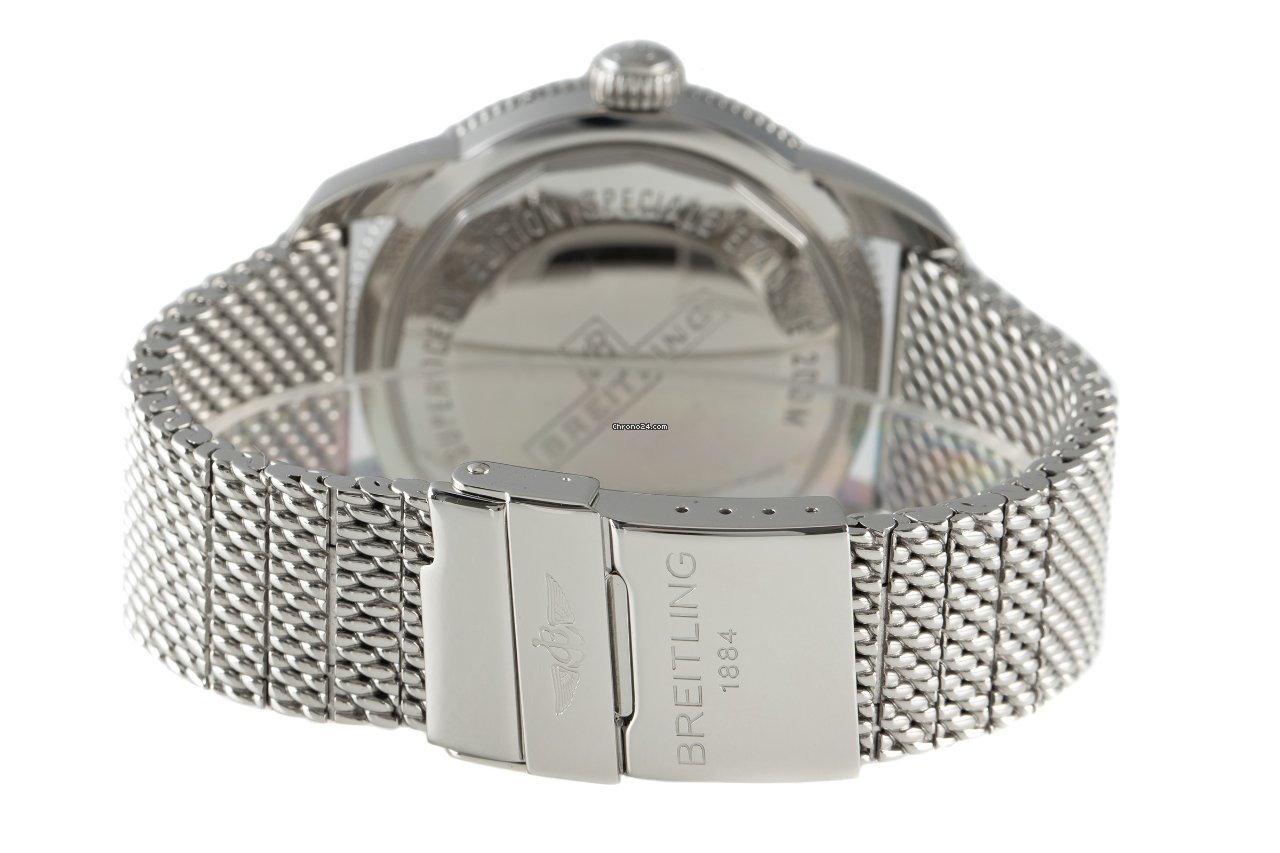 IMG_9081 Breitling Superocean Heritage 46 Mens watch Unisex Automatic Steel A17320-108 Replica 7