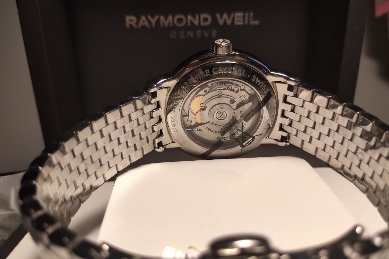 IMG_9081 Raymond Weil Maestro Mens watch Unisex Automatic Steel 2837-st-00659 Replica 7