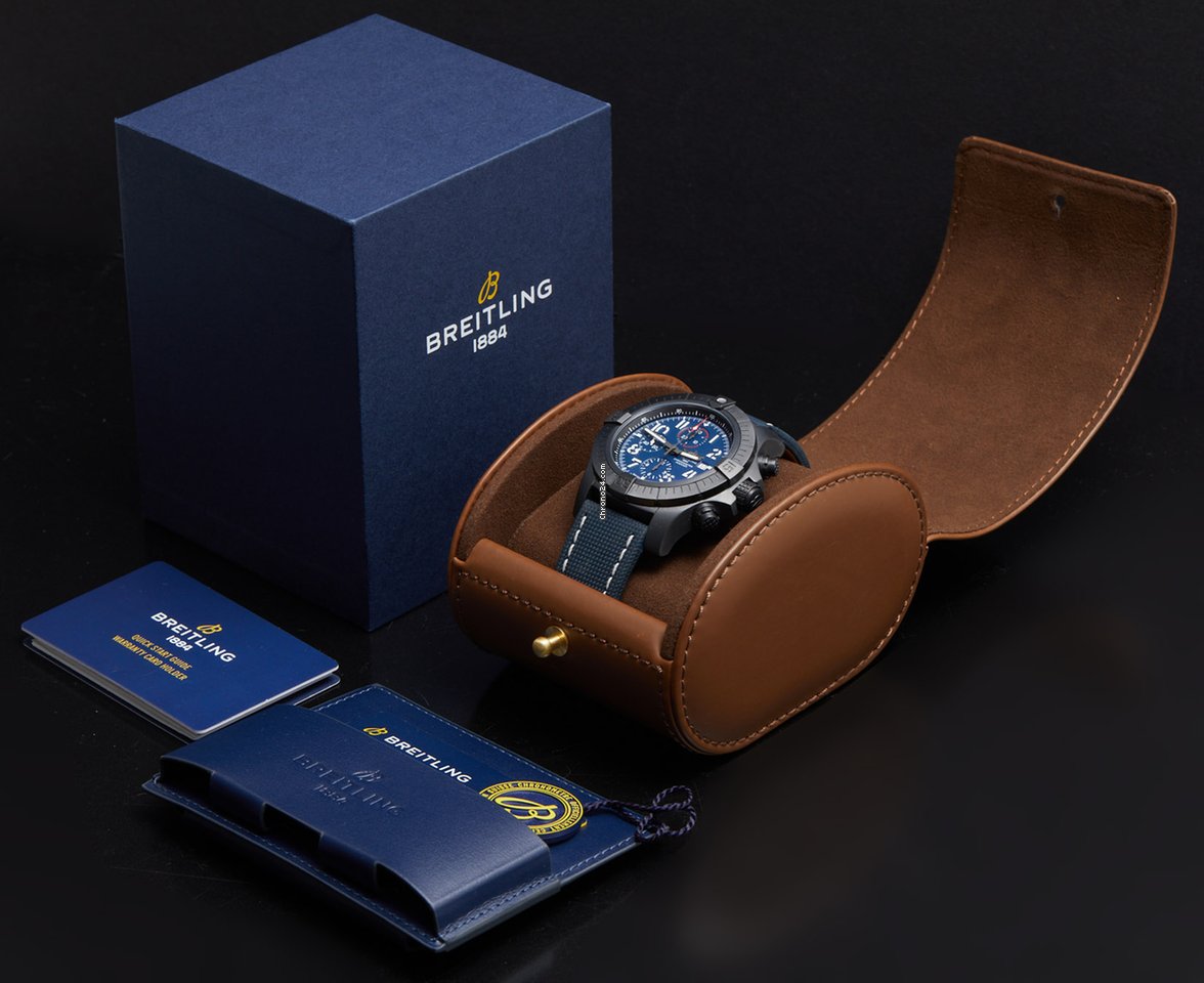 IMG_9081 Breitling Super Avenger Mens watch Unisex Automatic Titanium V13375101C1X2 Replica 7