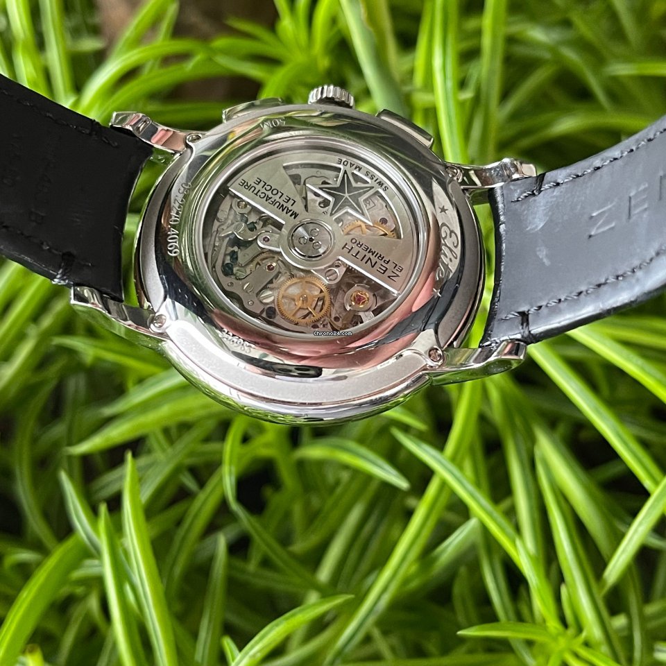 IMG_9081 Zenith Elite Chronograph Classic Mens watch Unisex Automatic Steel 03.2270.4069 26.C493 Replica 7