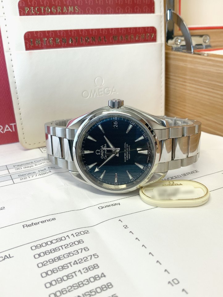 Omega Seamaster Aqua Terra Mens watch Unisex Automatic Steel 231.10.39.21.03.002 Replica 7