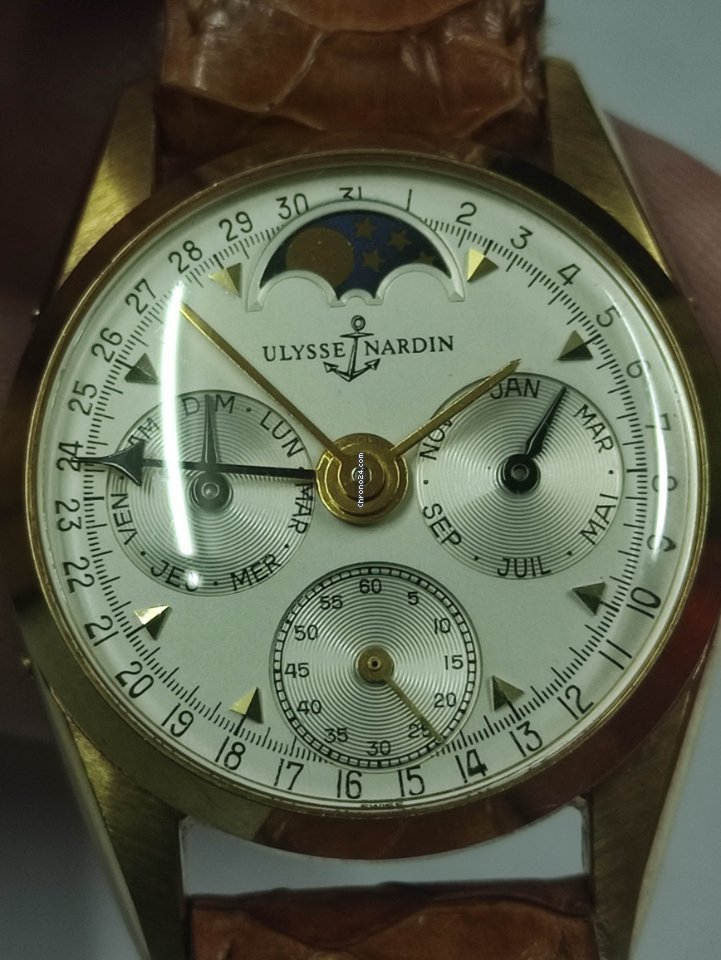 IMG_9081 Ulysse Nardin Womens watch Manual winding 311 51 Replica 7