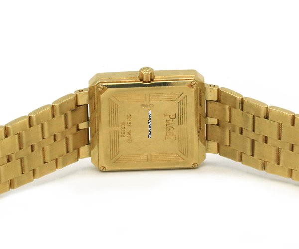 IMG_9081 Piaget Protocole Quartz Yellow gold 50154 Replica 7