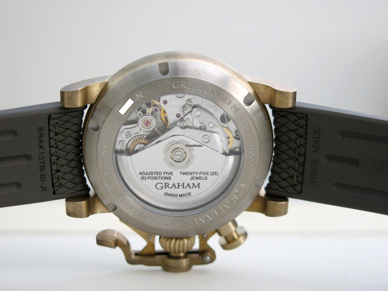Graham Chronofighter Mens watch Unisex Automatic Bronze 2CVAK.G02A Replica 7