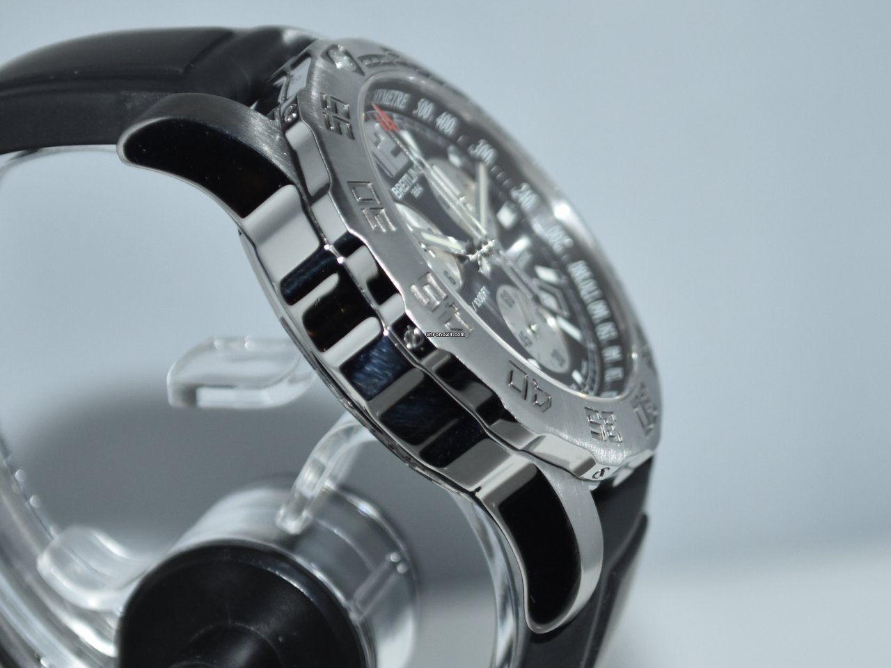 IMG_9081 Breitling Colt Chronograph II Mens watch Unisex Quartz Steel A7338710 BB49 Replica 7