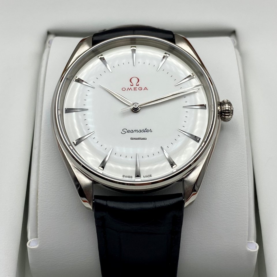 Omega Seamaster Mens watch Unisex Automatic White gold 522.53.40.20.04.002 Replica 7