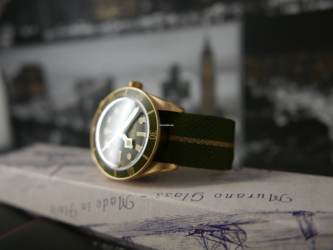 IMG_9081 Tudor Black Bay Mens watch Unisex Automatic Yellow gold M79018V-0001 Replica 7