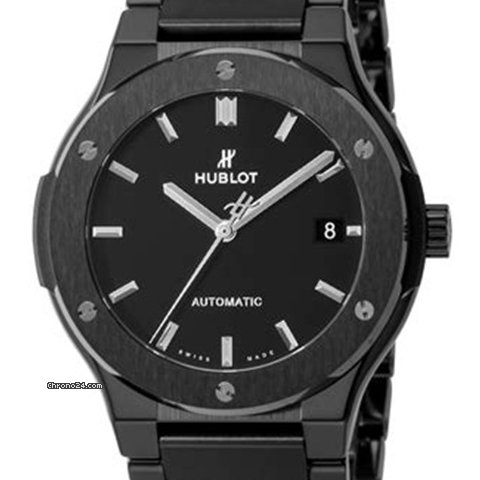 Hublot Classic Fusion 45, 42, 38, 33 mm Mens watch Unisex Automatic Ceramic 510.CM.1170.CM Replica 7