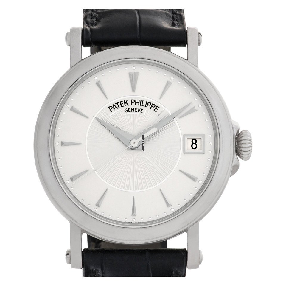 IMG_9081 Patek Philippe Calatrava Mens watch Unisex Automatic White gold 5153G Replica 7