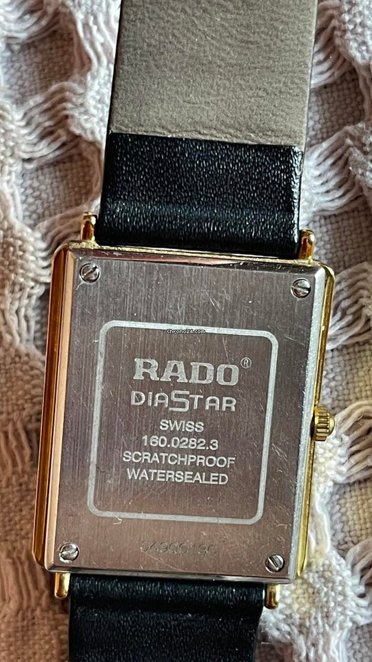 IMG_9081 Rado Diastar Mens watch Unisex Quartz Platinum 160.0282.3 Replica 7