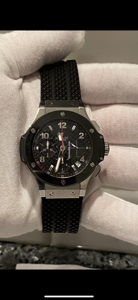 IMG_9081 Hublot Big Bang 41 mm Mens watch Unisex Automatic Steel 341.SB.131.RX Replica 7