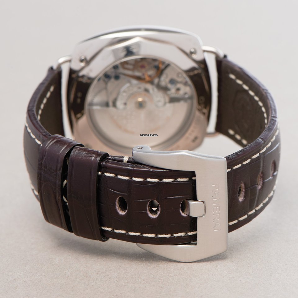 IMG_9081 Panerai Mens watch Unisex Automatic White gold PAM00046 Replica 7