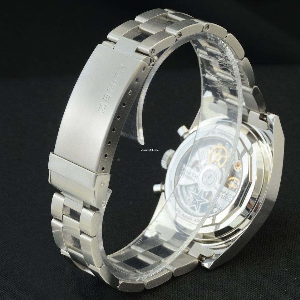 Zenith El Primero Chronomaster Mens watch Unisex Automatic Steel 03.A384.400 21.M384 Replica 7
