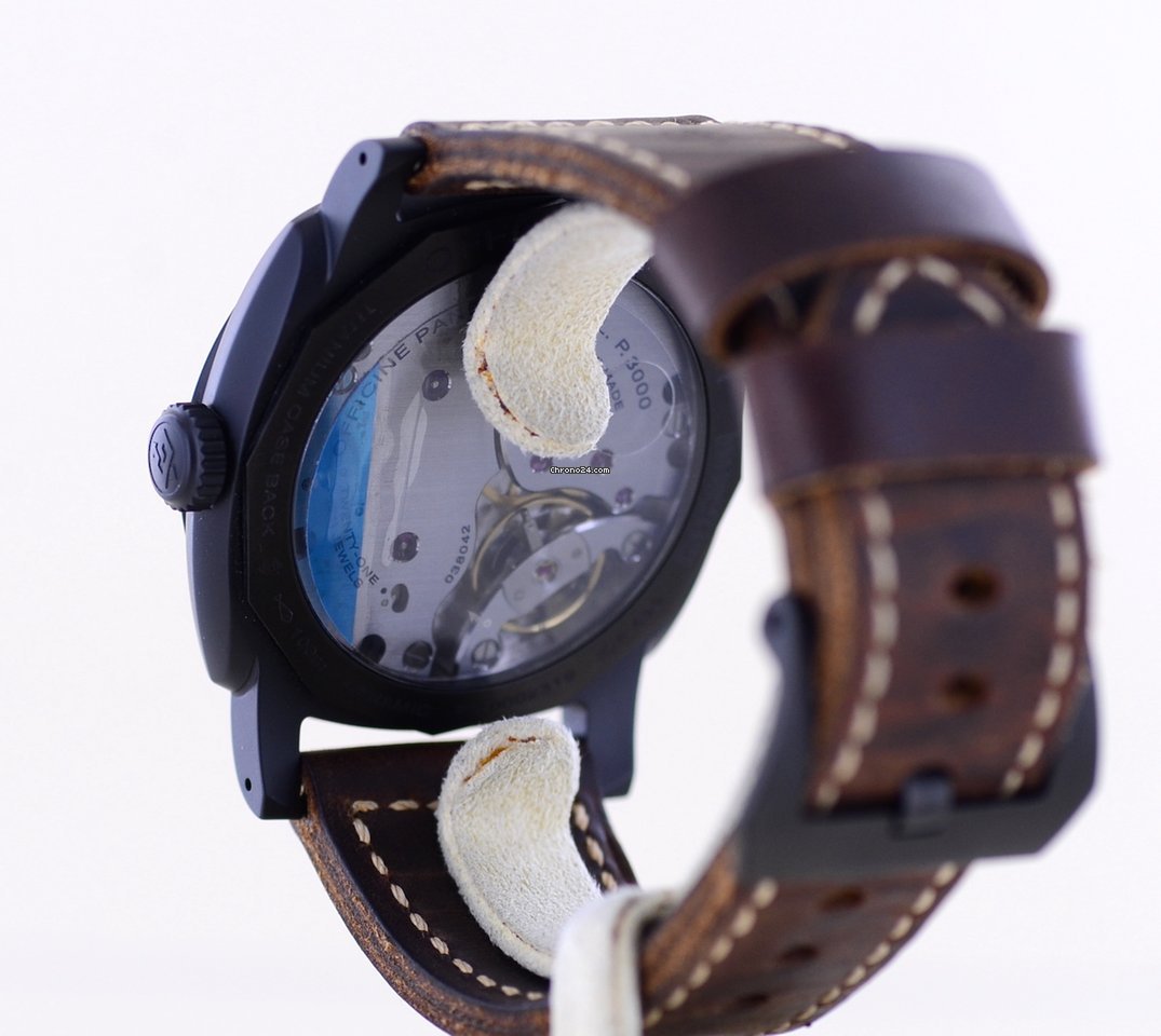 IMG_9081 Panerai Mens watch Unisex Manual winding Ceramic PAM 577 00577 Replica 7