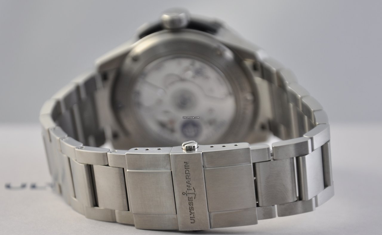 Ulysse Nardin Marine Mens watch Unisex Automatic Titanium 1183-170-7M 92 Replica 7