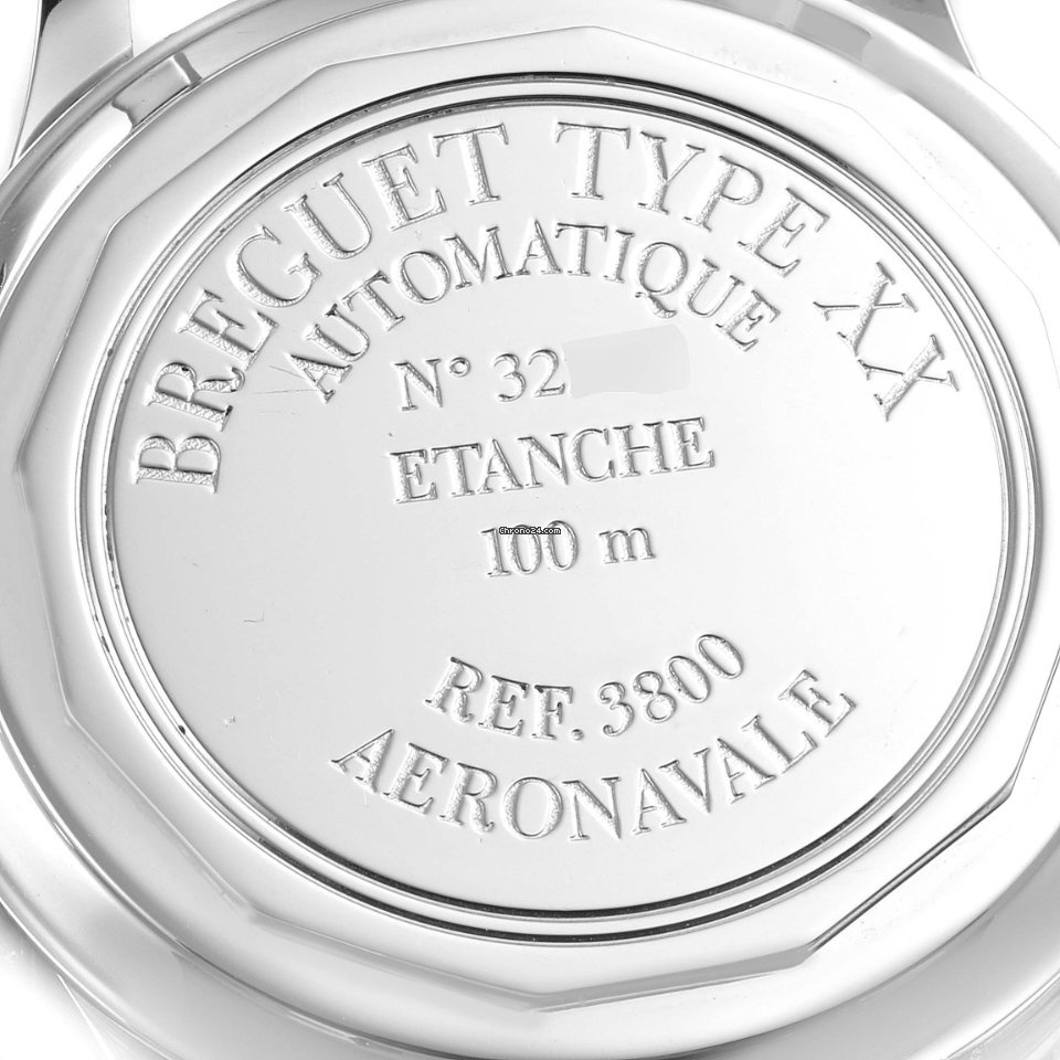 IMG_9081 Breguet Type XX - XXI - XXII Mens watch Unisex Automatic Steel 3800ST 92 9W6 Replica 7