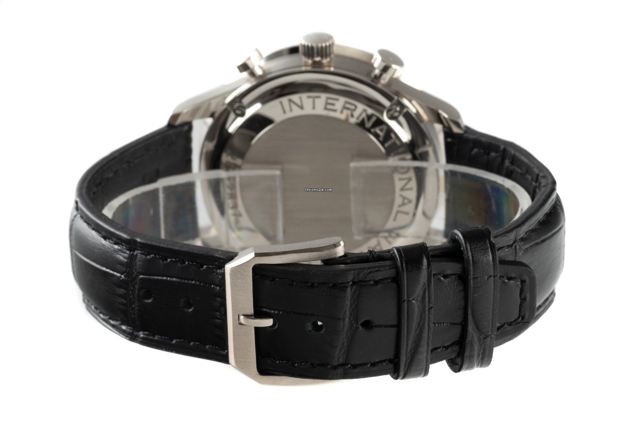 IMG_9081 IWC Portuguese Chronograph Mens watch Unisex Automatic White gold IW371405 Replica 7