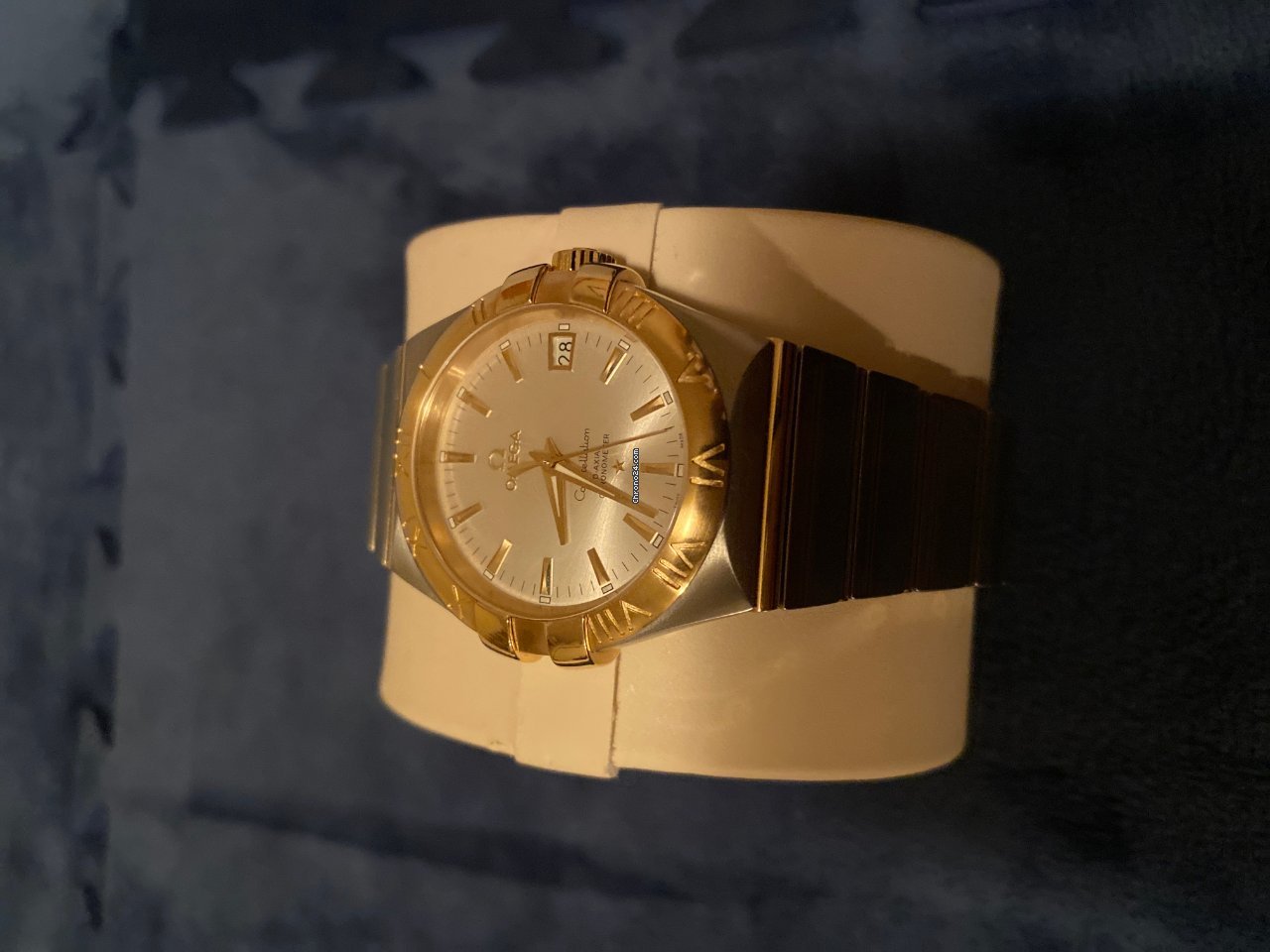 Omega Constellation Ladies Womens watch Automatic Gold Steel 123.20.35.20.02.002 Replica 7