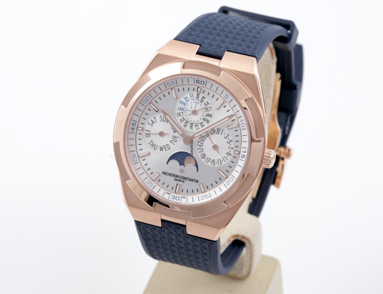 IMG_9081 Vacheron Constantin Overseas Mens watch Unisex Automatic Rose gold 4300V 000R-B064 Replica 7