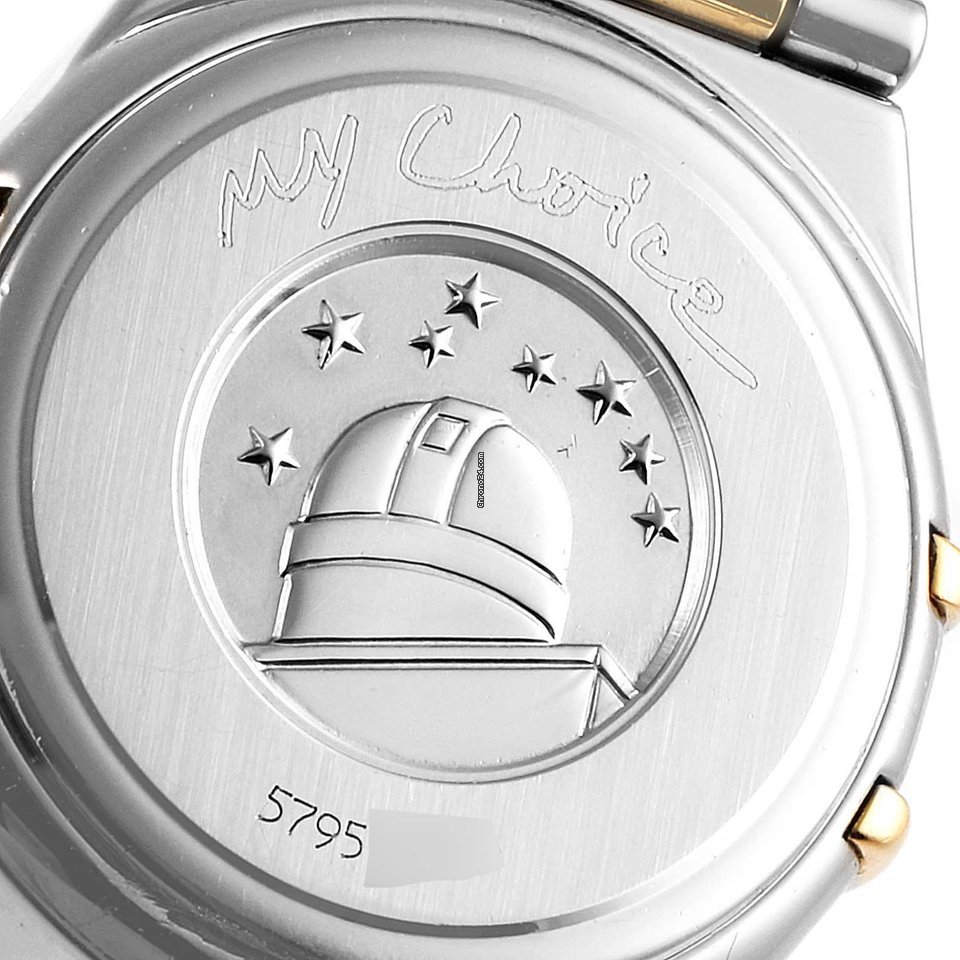 IMG_9081 Omega Constellation Ladies Womens watch Quartz Gold Steel 1365.75.00 Replica 7